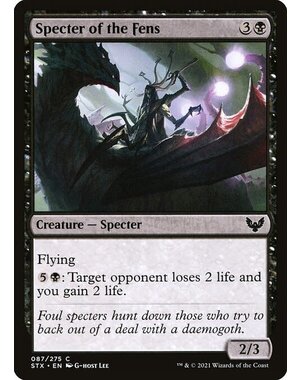 Magic: The Gathering Specter of the Fens (087) Near Mint