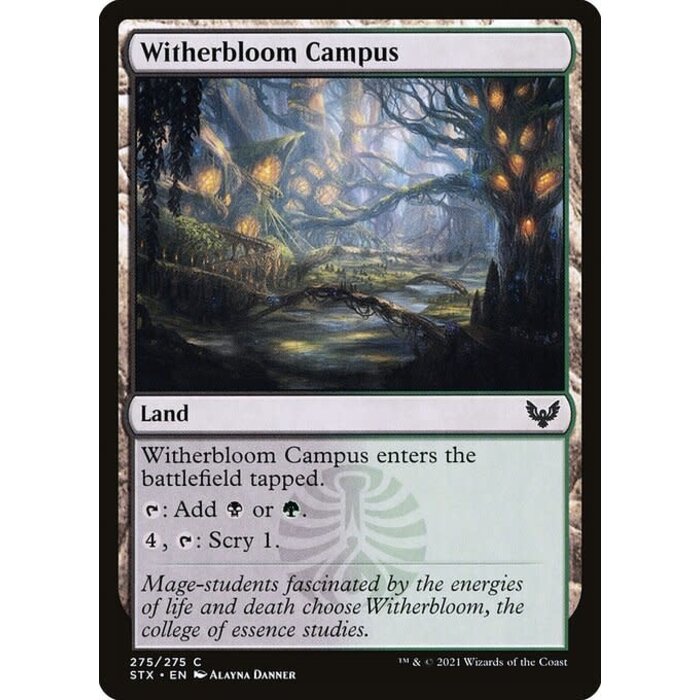 Magic: The Gathering Witherbloom Campus (275) Near Mint