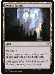 Magic: The Gathering Access Tunnel (262) Near Mint
