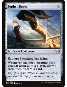 Magic: The Gathering Zephyr Boots (261) Near Mint