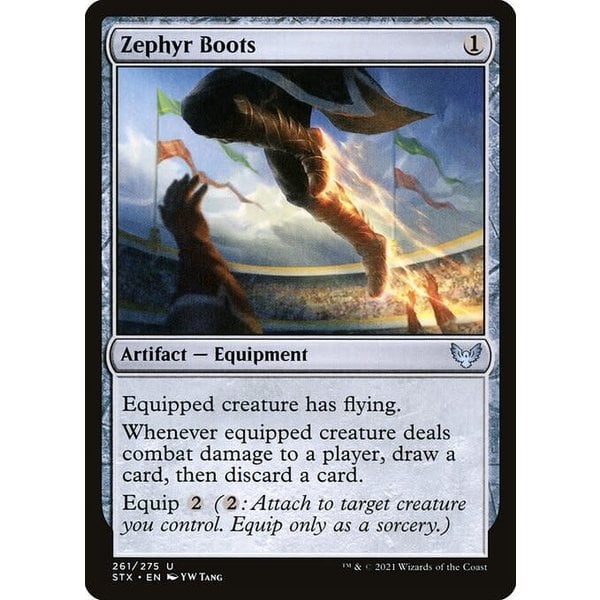 Magic: The Gathering Zephyr Boots (261) Near Mint