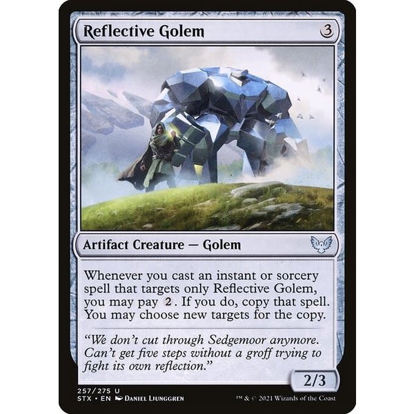 Magic: The Gathering Reflective Golem (257) Near Mint