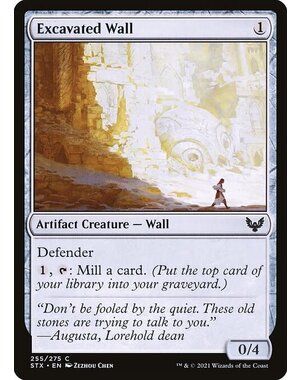 Magic: The Gathering Excavated Wall (255) Near Mint