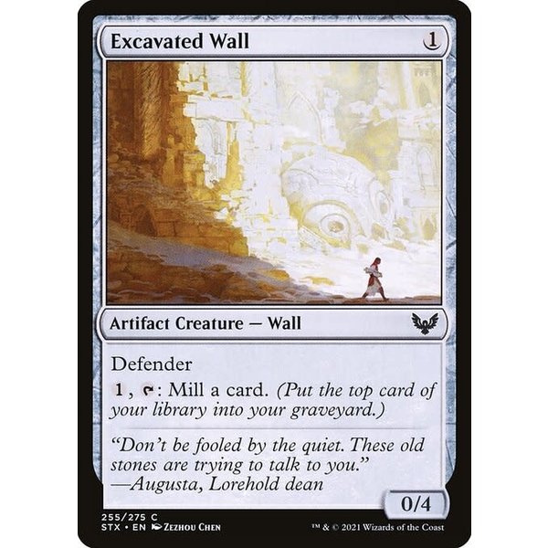 Magic: The Gathering Excavated Wall (255) Near Mint