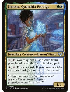 Magic: The Gathering Zimone, Quandrix Prodigy (250) Near Mint