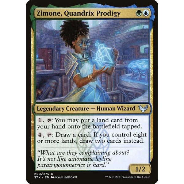 Magic: The Gathering Zimone, Quandrix Prodigy (250) Near Mint