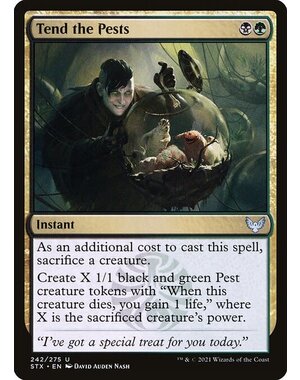 Magic: The Gathering Tend the Pests (242) Near Mint