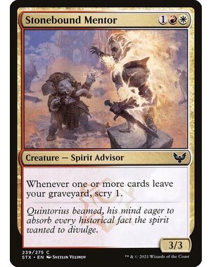 Magic: The Gathering Stonebound Mentor (239) Near Mint