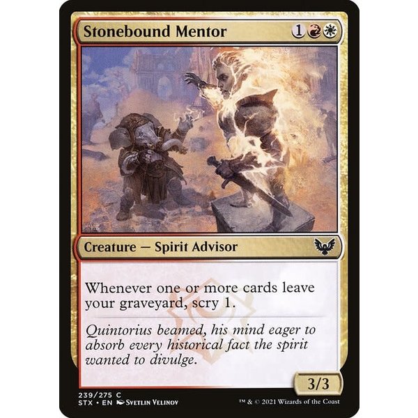 Magic: The Gathering Stonebound Mentor (239) Near Mint