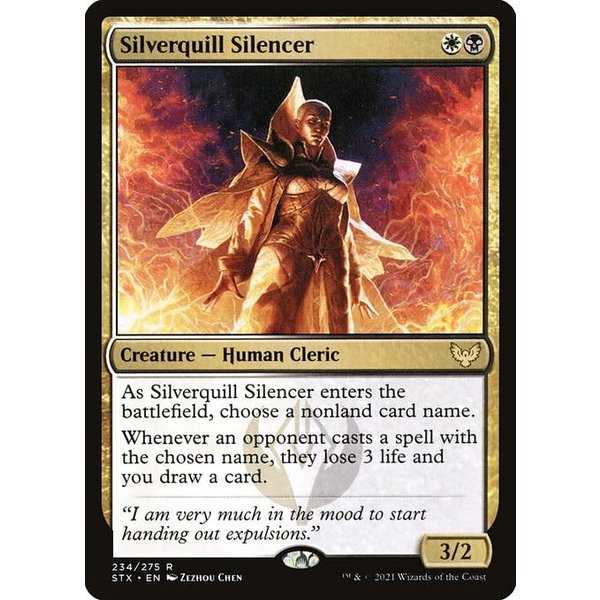 Magic: The Gathering Silverquill Silencer (234) Near Mint Foil