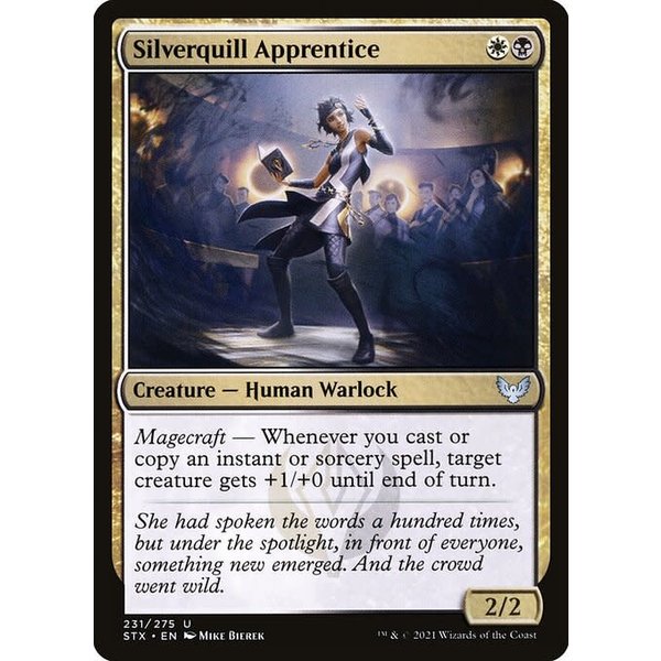 Magic: The Gathering Silverquill Apprentice (231) Near Mint