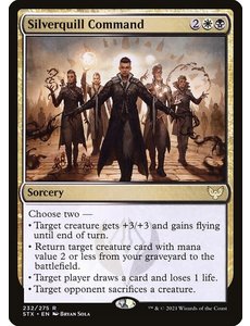 Magic: The Gathering Silverquill Command (232) Near Mint