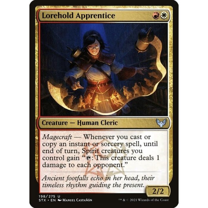 Magic: The Gathering Lorehold Apprentice (198) Near Mint