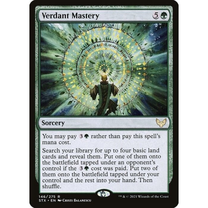 Magic: The Gathering Verdant Mastery (146) Lightly Played