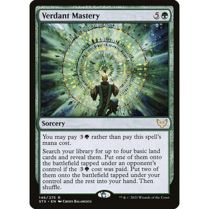 Magic: The Gathering Verdant Mastery (146) Near Mint