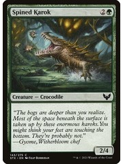 Magic: The Gathering Spined Karok (143) Near Mint
