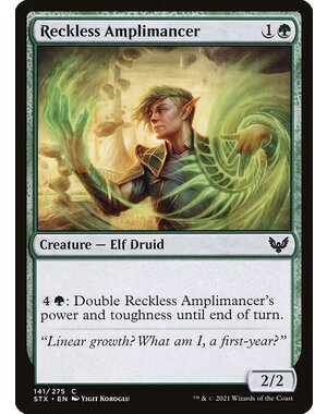 Magic: The Gathering Reckless Amplimancer (141) Near Mint