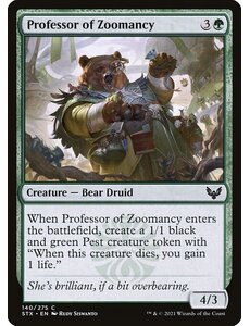 Magic: The Gathering Professor of Zoomancy (140) Near Mint