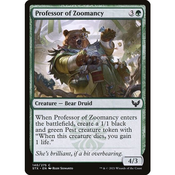 Magic: The Gathering Professor of Zoomancy (140) Near Mint