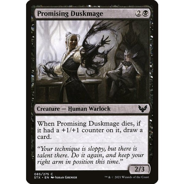 Magic: The Gathering Promising Duskmage (085) Near Mint