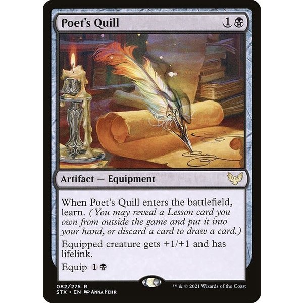 Magic: The Gathering Poet's Quill (082) Near Mint