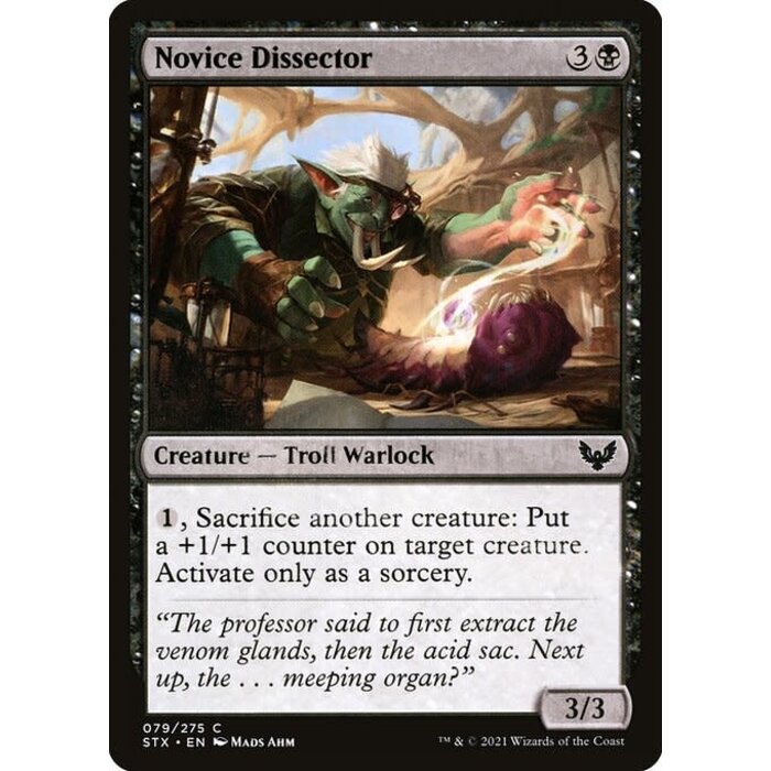 Magic: The Gathering Novice Dissector (079) Near Mint