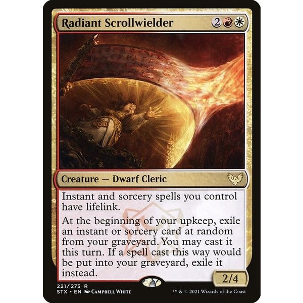 Magic: The Gathering Radiant Scrollwielder (221) Near Mint