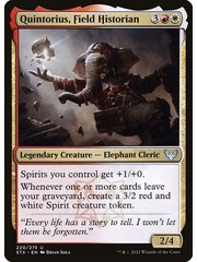 Magic: The Gathering Quintorius, Field Historian (220) Near Mint