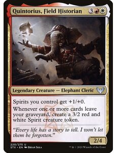 Magic: The Gathering Quintorius, Field Historian (220) Near Mint