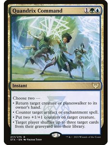 Magic: The Gathering Quandrix Command (217) Near Mint