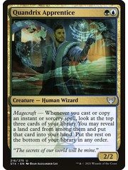 Magic: The Gathering Quandrix Apprentice (216) Near Mint