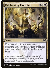 Magic: The Gathering Exhilarating Elocution (185) Near Mint