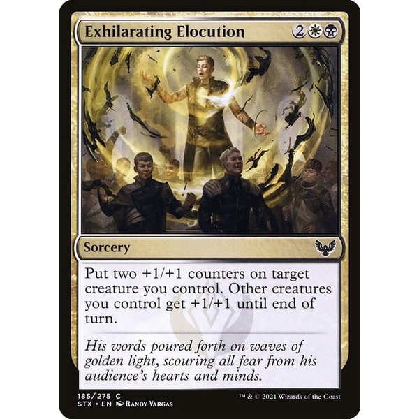 Magic: The Gathering Exhilarating Elocution (185) Near Mint