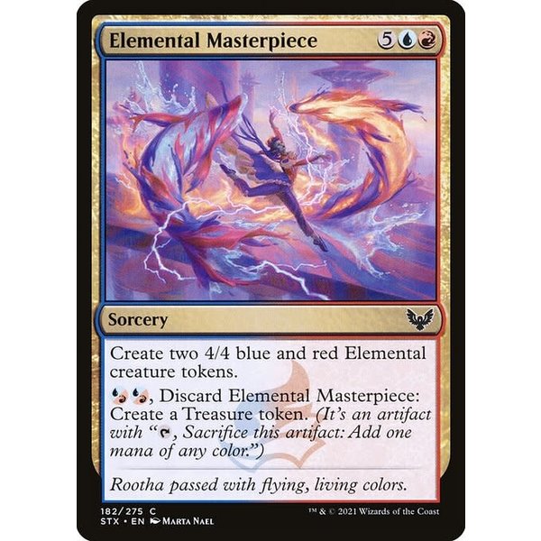 Magic: The Gathering Elemental Masterpiece (182) Near Mint