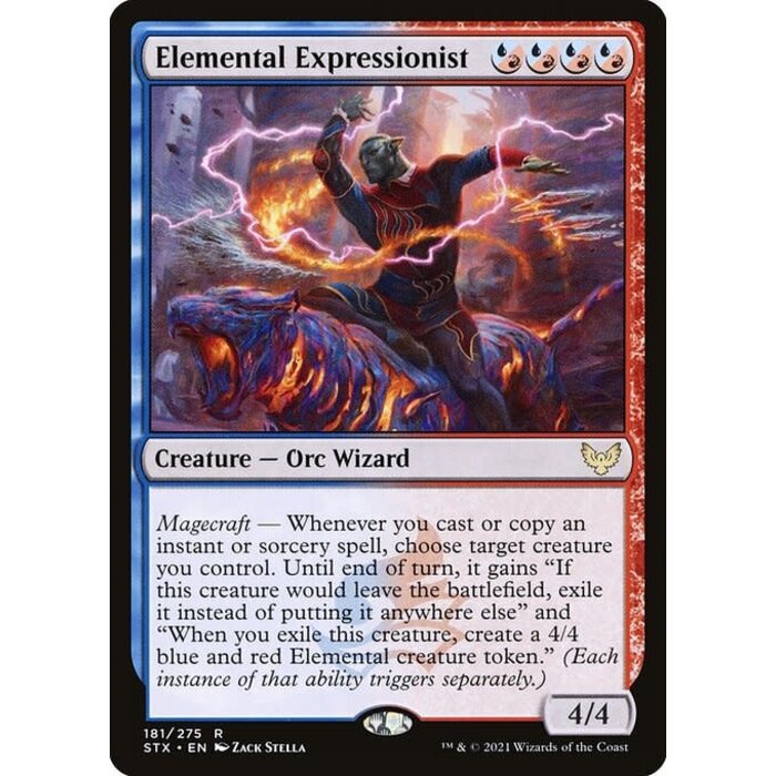 Magic: The Gathering Elemental Expressionist (181) Near Mint