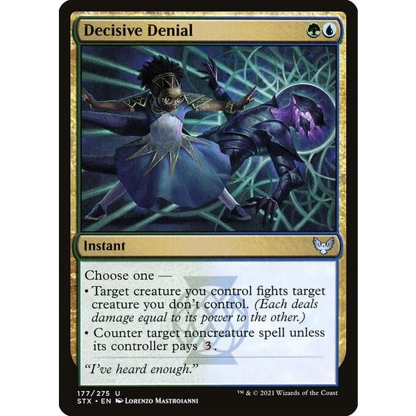 Magic: The Gathering Decisive Denial (177) Near Mint