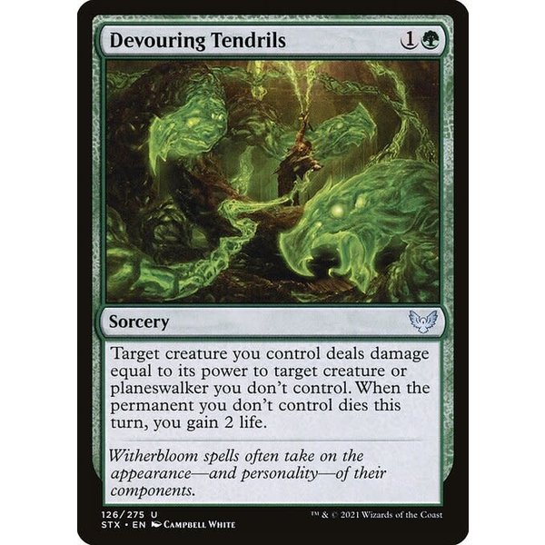 Magic: The Gathering Devouring Tendrils (126) Near Mint