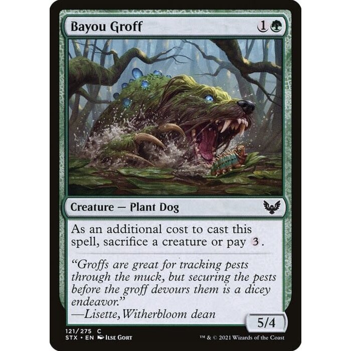 Magic: The Gathering Bayou Groff (121) Near Mint