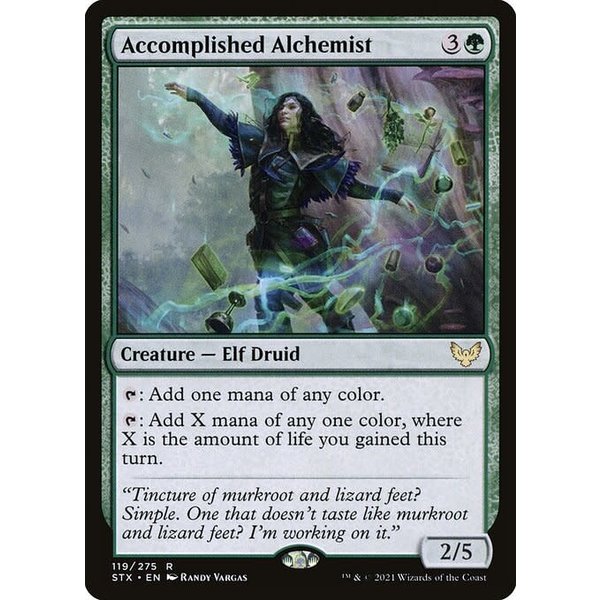 Magic: The Gathering Accomplished Alchemist (119) Near Mint