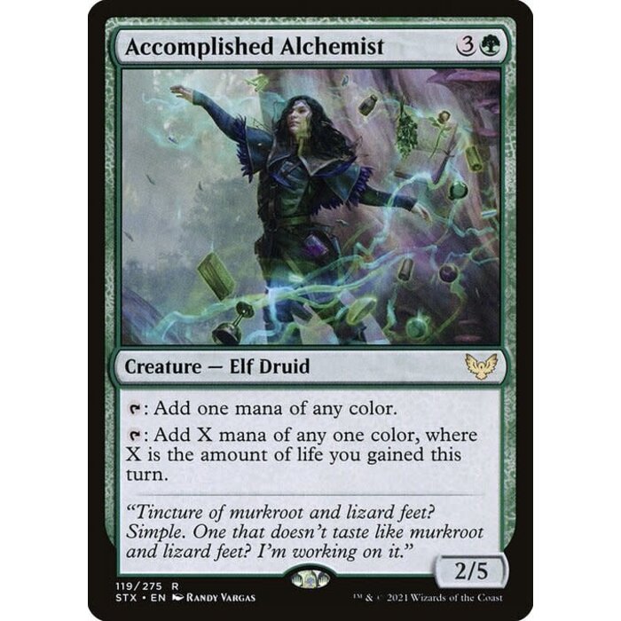 Magic: The Gathering Accomplished Alchemist (119) Near Mint