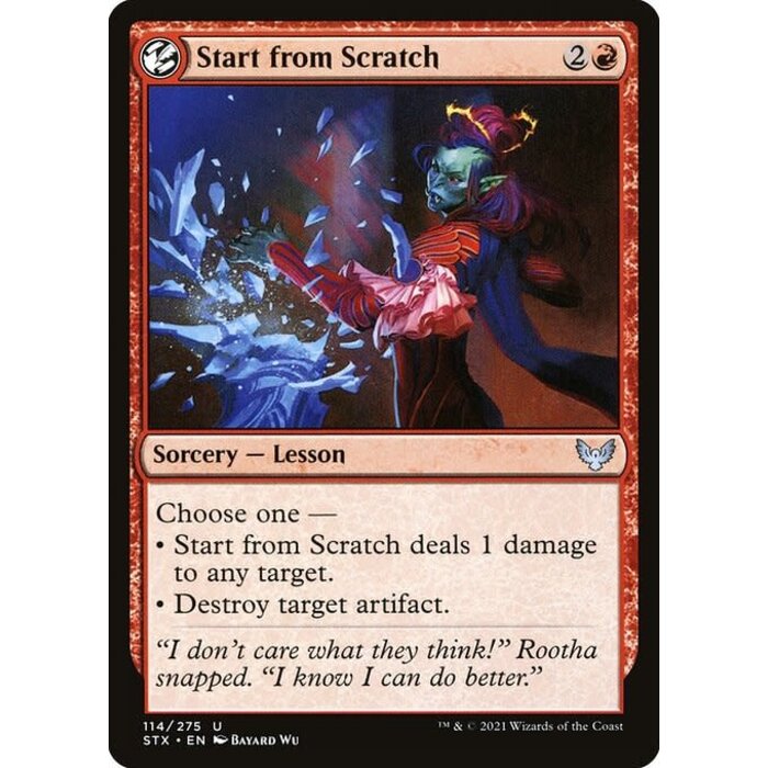 Magic: The Gathering Start from Scratch (114) Near Mint