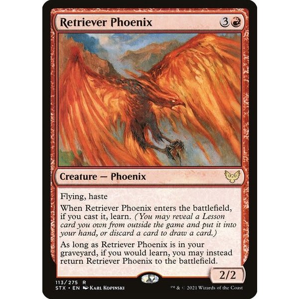 Magic: The Gathering Retriever Phoenix (113) Lightly Played