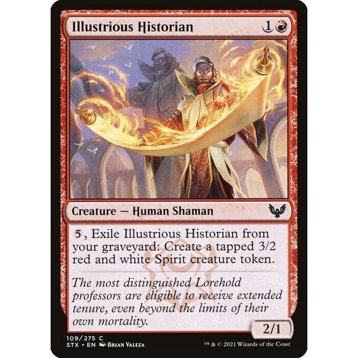 Magic: The Gathering Illustrious Historian (109) Near Mint