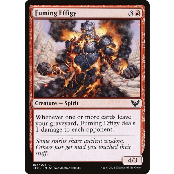 Magic: The Gathering Fuming Effigy (103) Near Mint