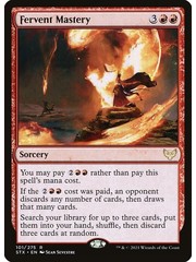 Magic: The Gathering Fervent Mastery (101) Near Mint