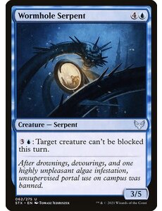 Magic: The Gathering Wormhole Serpent (062) Near Mint
