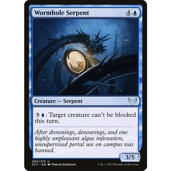 Magic: The Gathering Wormhole Serpent (062) Near Mint