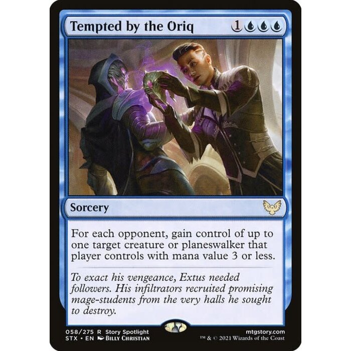 Magic: The Gathering Tempted by the Oriq (058) Near Mint