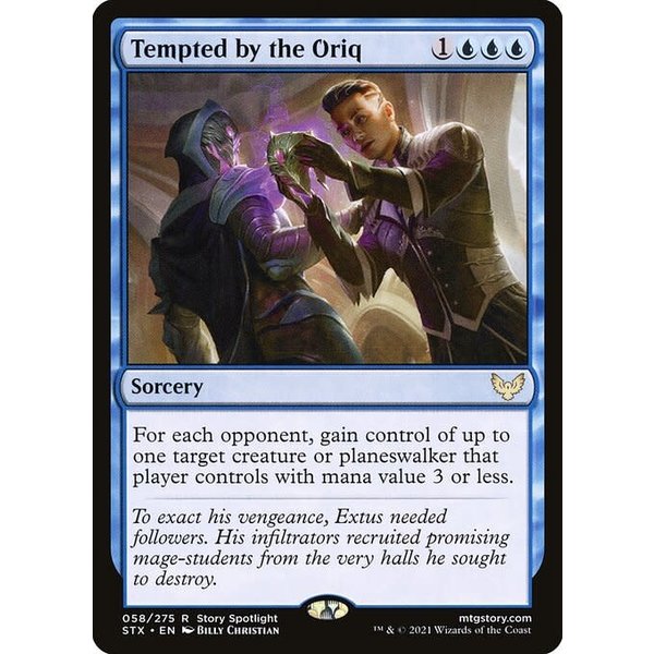 Magic: The Gathering Tempted by the Oriq (058) Near Mint - Japanese