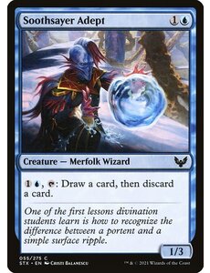 Magic: The Gathering Soothsayer Adept (055) Near Mint
